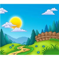 Лесная тропа - Фотообои детские|для малышей