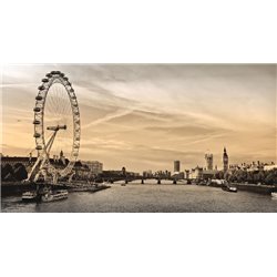 Колесо обозрения - Фотообои архитектура|Лондон - Модульная картины, Репродукции, Декоративные панно, Декор стен