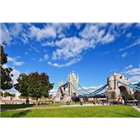 Портреты картины репродукции на заказ - У моста - Фотообои архитектура|Лондон