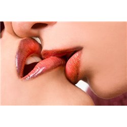 Поцелуй - Фотообои люди - Модульная картины, Репродукции, Декоративные панно, Декор стен