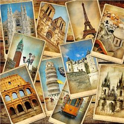 Памятники мира - Фотообои Арт - Модульная картины, Репродукции, Декоративные панно, Декор стен