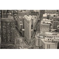 Портреты картины репродукции на заказ - Улица Манхеттена - Фотообои Современный город|Нью-Йорк