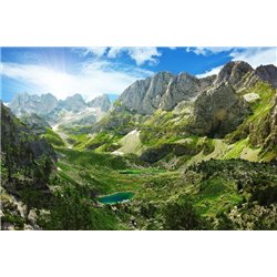 Вид на горы - Фотообои горы - Модульная картины, Репродукции, Декоративные панно, Декор стен