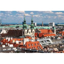Вена - Фотообои Современный город - Модульная картины, Репродукции, Декоративные панно, Декор стен
