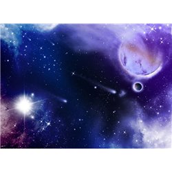 Сияющее небо - Фотообои Космос - Модульная картины, Репродукции, Декоративные панно, Декор стен