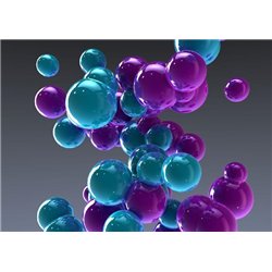 Пузыри - 3D фотообои|3D фигуры - Модульная картины, Репродукции, Декоративные панно, Декор стен