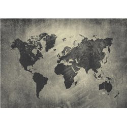 Карта в винтажном стиле - Фотообои винтаж - Модульная картины, Репродукции, Декоративные панно, Декор стен