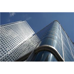 Небоскрёб - вид снизу - Фотообои Современный город|Англия - Модульная картины, Репродукции, Декоративные панно, Декор стен