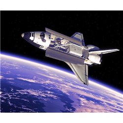 Спутник над землёй - Фотообои Космос - Модульная картины, Репродукции, Декоративные панно, Декор стен