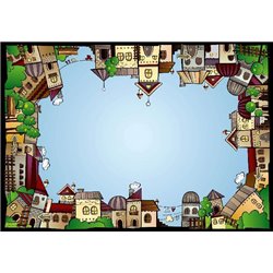 Веселый потолок - Фотообои детские|универсальные - Модульная картины, Репродукции, Декоративные панно, Декор стен