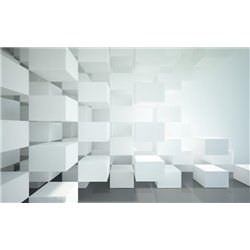 Абстрактная архитектура - 3D фотообои|3D расширяющие пространство - Модульная картины, Репродукции, Декоративные панно, Декор стен