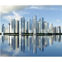Портреты картины репродукции на заказ - Панорама Нью-Йорка - Фотообои Современный город|Нью-Йорк