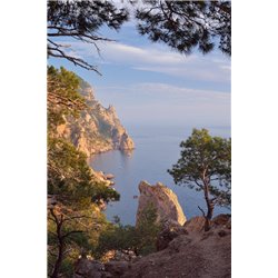 Скалы над морем - Фотообои природа|озера - Модульная картины, Репродукции, Декоративные панно, Декор стен