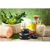 Портреты картины репродукции на заказ - Спа набор - Фотообои цветы|другие