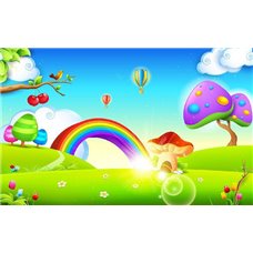 Картина на холсте по фото Модульные картины Печать портретов на холсте Сказочный день - Фотообои детские|для малышей