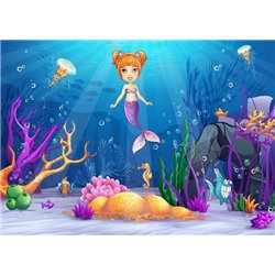 Маленькая русалочка - Фотообои детские|для малышей - Модульная картины, Репродукции, Декоративные панно, Декор стен