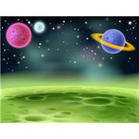 Портреты картины репродукции на заказ - Космос - Фотообои детские|для мальчика
