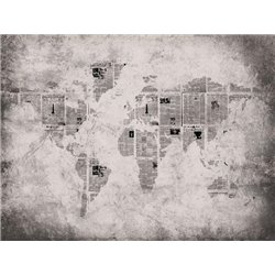 Карта - Дизайнерские - Модульная картины, Репродукции, Декоративные панно, Декор стен