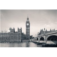 Аббатство - Черно-белые фотообои