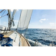 Картина на холсте по фото Модульные картины Печать портретов на холсте Морская прогулка - Фотообои Техника и транспорт|корабли