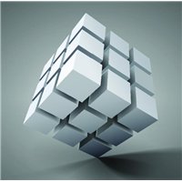 Портреты картины репродукции на заказ - Куб 3D - 3D фотообои|3D фигуры