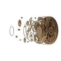Портреты картины репродукции на заказ - 3D коллекция золотых предметов - 3D фотообои|3D фигуры