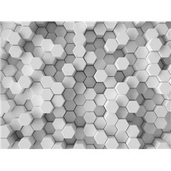 Серая абстракция - 3D фотообои|3D паттерн - Модульная картины, Репродукции, Декоративные панно, Декор стен