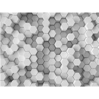 Портреты картины репродукции на заказ - Серая абстракция - 3D фотообои|3D паттерн