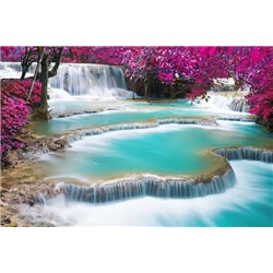 Чарующий водопад - Фотообои природа - Модульная картины, Репродукции, Декоративные панно, Декор стен