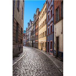 Мощеная улица - Фотообои Старый город - Модульная картины, Репродукции, Декоративные панно, Декор стен