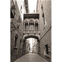 Готический стиль Барселоны - Фотообои Старый город|Испания