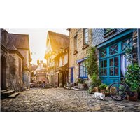 Портреты картины репродукции на заказ - Старый город Вильнюса - Фотообои Старый город