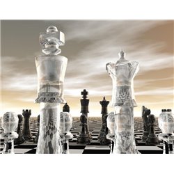 Шахматный мир - 3D фотообои|3D фигуры - Модульная картины, Репродукции, Декоративные панно, Декор стен