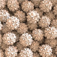 Портреты картины репродукции на заказ - Остроконечные шары - 3D фотообои|Стереоскопические обои