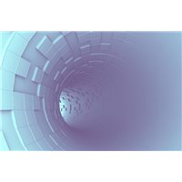 Портреты картины репродукции на заказ - Туннель - 3D фотообои|Стереоскопические обои
