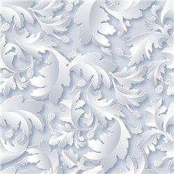 Орнамент из листьев - 3D фотообои|3D паттерн - Модульная картины, Репродукции, Декоративные панно, Декор стен