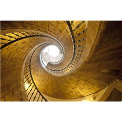 Спиральная лестница - 3D фотообои|Стереоскопические обои - Модульная картины, Репродукции, Декоративные панно, Декор стен