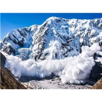 Портреты картины репродукции на заказ - Лавина - Фотообои природа
