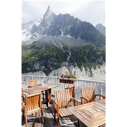 Горная панорама - Фотообои терраса - Модульная картины, Репродукции, Декоративные панно, Декор стен