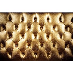 Золотистая обивка - 3D фотообои - Модульная картины, Репродукции, Декоративные панно, Декор стен