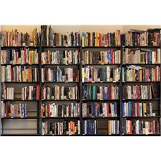 Картина на холсте по фото Модульные картины Печать портретов на холсте Полки с книгами - Фотообои Фоны и текстуры|другие