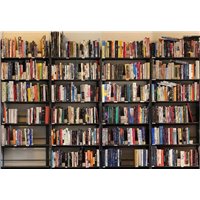 Полки с книгами - Фотообои Фоны и текстуры|другие