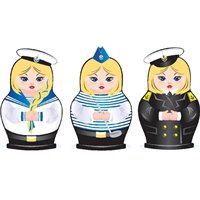 Портреты картины репродукции на заказ - Морской флот - 3D фотообои