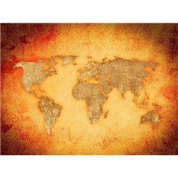 Материки - Фотообои винтаж - Модульная картины, Репродукции, Декоративные панно, Декор стен