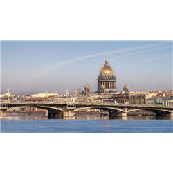 Исаакиевский собор - Фотообои Современный город|Санкт-Петербург - Модульная картины, Репродукции, Декоративные панно, Декор стен