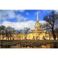 Портреты картины репродукции на заказ - Петербургская панорама - Фотообои Современный город|Санкт-Петербург