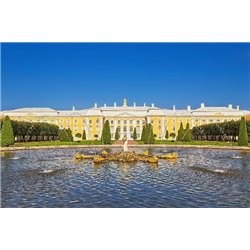 Дворец в Петергофе - Фотообои Современный город|Санкт-Петербург - Модульная картины, Репродукции, Декоративные панно, Декор стен