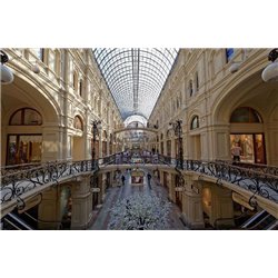 ЦУМ - Фотообои Современный город|Москва - Модульная картины, Репродукции, Декоративные панно, Декор стен
