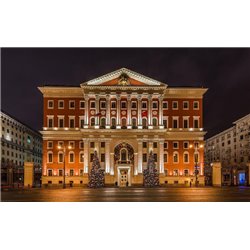 Зимняя Москва - Фотообои Современный город|Москва - Модульная картины, Репродукции, Декоративные панно, Декор стен