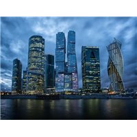 Современная Москва - Фотообои Современный город|Москва